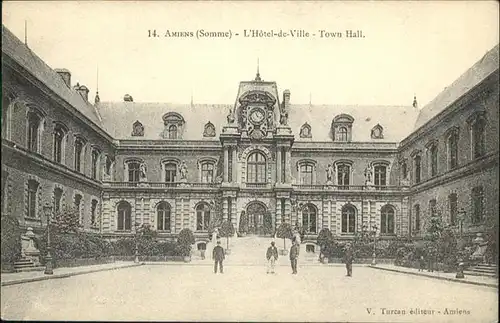 Amiens Hotel de Ville Town Hall / Amiens /Arrond. d Amiens
