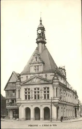 Peronne Somme Hotel   de Ville / Peronne /Arrond. de Peronne