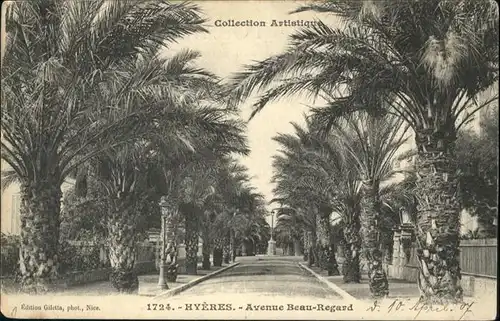 Hyeres Avenue Beau Regard / Hyeres /Arrond. de Toulon