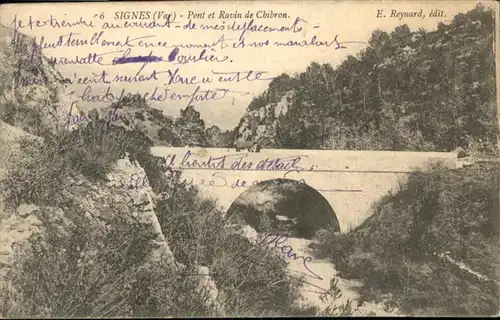 Signes Pont Ravin Chibron / Signes /Arrond. de Toulon