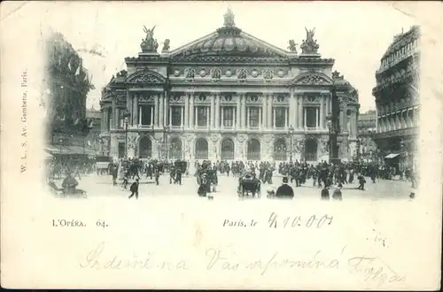 Paris Opera / Paris /Arrond. de Paris