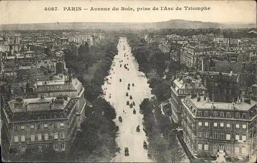 Paris Avenue du Bois / Paris /Arrond. de Paris