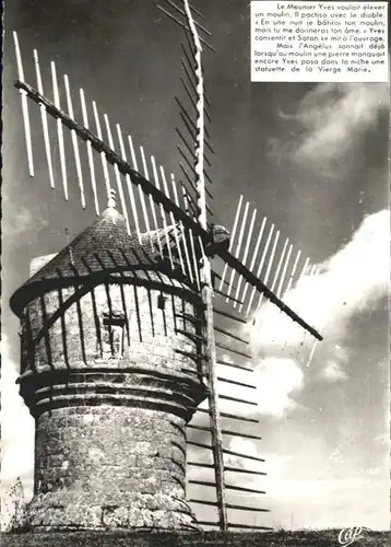 Guerande Windmuehle / Guerande /Arrond. de Saint-Nazaire