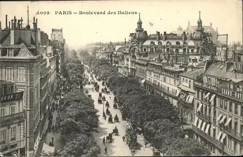 Paris Boulevard des Italiens / Paris /Arrond. de Paris