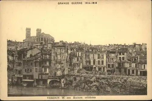 Verdun Meuse Ruines Celebres / Verdun /Arrond. de Verdun