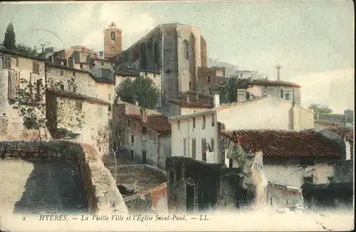 Hyeres Vieille Ville Eglise Saint Paul / Hyeres /Arrond. de Toulon