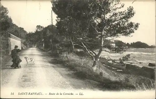 Saint-Raphael Var Route de la Corniche / Saint-Raphael /Arrond. de Draguignan