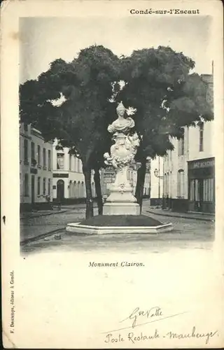 Conde-sur-l Escaut Monument Clairon / Conde-sur-l Escaut /Arrond. de Valenciennes