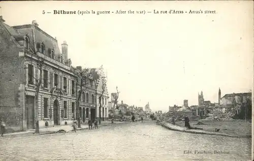 Bethune Rue Arras / Bethune /Arrond. de Bethune