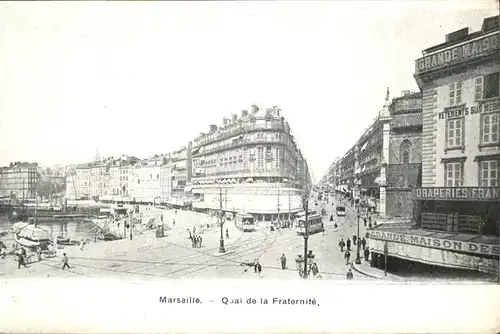 Marseille Quai de la Fraternite Strassenbahn / Marseille /Arrond. de Marseille