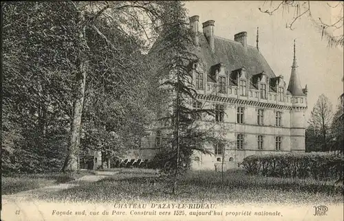 Azay-le-Rideau Chateau / Azay-le-Rideau /Arrond. de Chinon