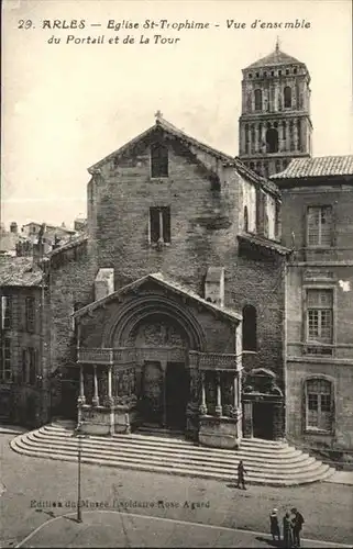 Arles Bouches-du-Rhone Eglise St Trophime Portail la Tour / Arles /Arrond. d Arles