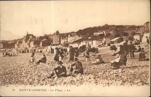 Sainte-Adresse la Plage / Sainte-Adresse /Arrond. du Havre