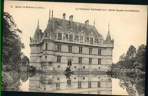 Azay-le-Rideau le Chateau National / Azay-le-Rideau /Arrond. de Chinon