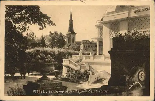 Vittel le Casino la Chapelle Saint-Louis / Vittel /Arrond. de Neufchateau