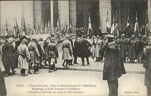 Paris Fetes du Cinquantenaire de la Republique / Paris /Arrond. de Paris