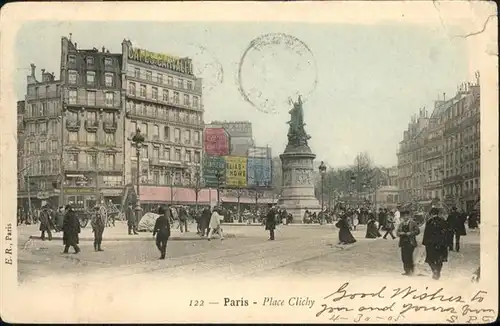 Paris Place Clichy / Paris /Arrond. de Paris