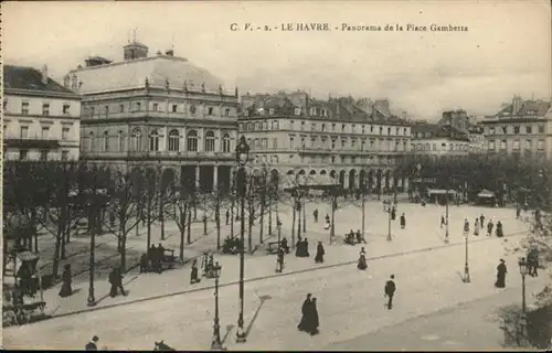 Le Havre Place Gambetta / Le Havre /Arrond. du Havre