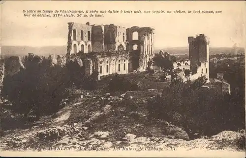 Arles Bouches-du-Rhone les Ruines de l'Abbaye / Arles /Arrond. d Arles