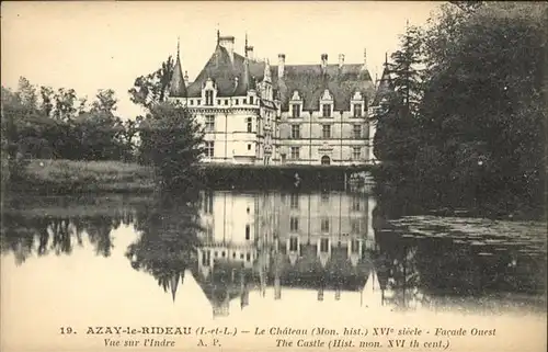 Azay-le-Rideau le Chateau / Azay-le-Rideau /Arrond. de Chinon