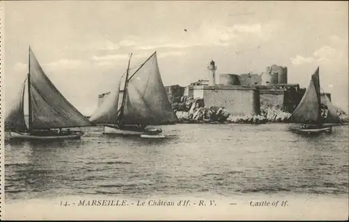 Marseille le Chateau Castle of If / Marseille /Arrond. de Marseille