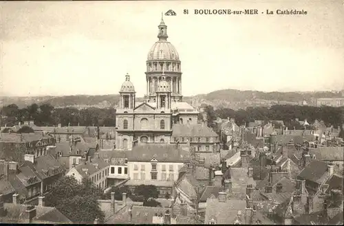 Boulogne-sur-Mer la Cathedrale / Boulogne-sur-Mer /Arrond. de Boulogne-sur-Mer