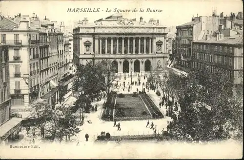 Marseille le Square de la Bourse / Marseille /Arrond. de Marseille