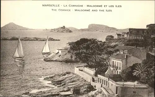 Marseille la Corniche Maldorme les Iles / Marseille /Arrond. de Marseille