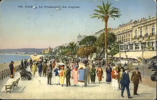 Nice Alpes Maritimes la Promenade des Anglais / Nice /Arrond. de Nice