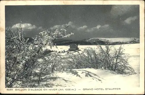 Grand Ballon Grand Hotel Stauffer / Guebwiller /Arrond. de Guebwiller