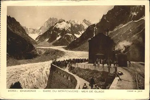 Chamonix Gare du Montenvers Mer de Glace / Chamonix-Mont-Blanc /Arrond. de Bonneville