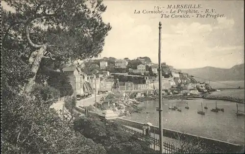 Marseille la Corniche le Prophete / Marseille /Arrond. de Marseille