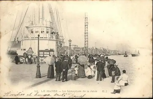 Le Havre le Semaphore de la Jetee / Le Havre /Arrond. du Havre