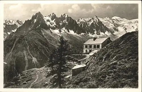 Chamonix la Flegere la Chaine du Mont-Blanc / Chamonix-Mont-Blanc /Arrond. de Bonneville
