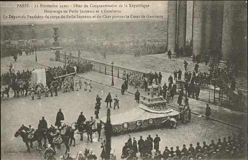 Paris Fetes du Cinquantenaire de la Republique / Paris /Arrond. de Paris