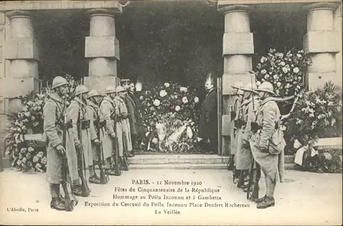 Paris Fetes du Cinquantenaire de la Republique / Paris /Arrond. de Paris