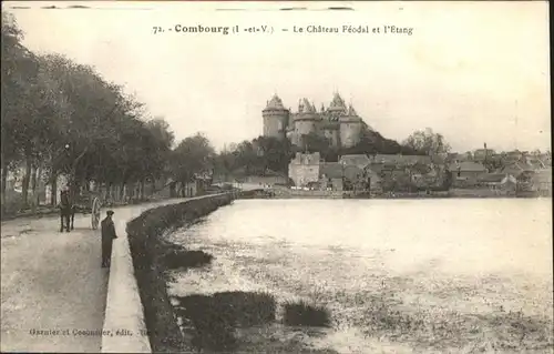 Combourg le Chateau Feodal l'Etang / Combourg /Arrond. de Saint-Malo
