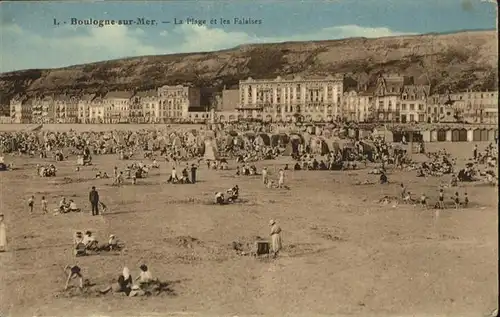 Boulogne-sur-Mer la Plage les Falaises / Boulogne-sur-Mer /Arrond. de Boulogne-sur-Mer