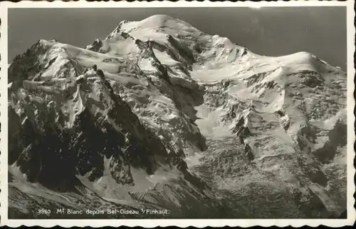 Mont Blanc Bel-Oiseau / Chamonix-Mont-Blanc /Arrond. de Bonneville