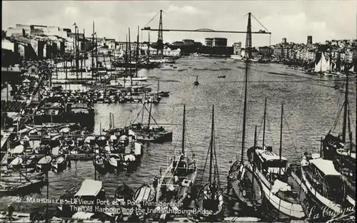 Marseille Vieux Port Pont Transbordeur / Marseille /Arrond. de Marseille