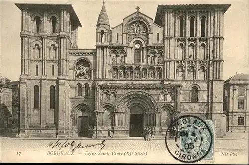 Bordeaux Eglise Sainte-Croix / Bordeaux /Arrond. de Bordeaux