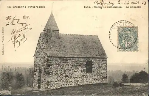 Coetquidan Chapelle / Maxent /Arrond. de Rennes