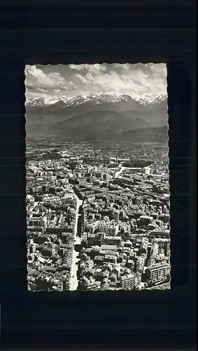 Grenoble vu en avion / Grenoble /Arrond. de Grenoble