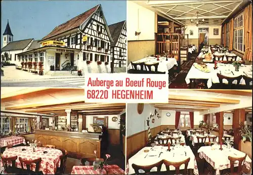 Hegenheim Auberge au Boeuf Rouge / Hegenheim /Arrond. de Mulhouse