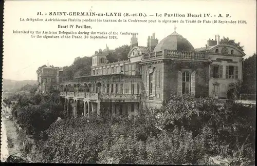 Saint-Germain-en-Laye Pavillon Henri