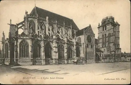 Beauvais Eglise Saint Etienne Kutsche 