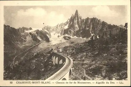 Chamonix Chemin Montenvers Bruecke