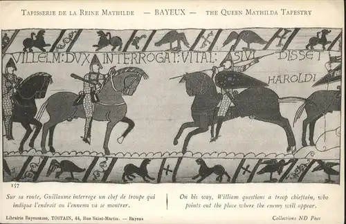 Bayeux Queen Mathilda Tapestry