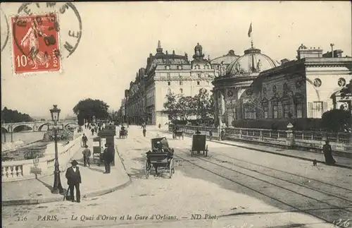 Paris Quai Orsay Kutsche