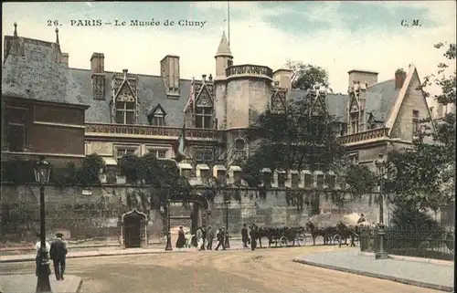 Paris Musee Cluny Kutsche